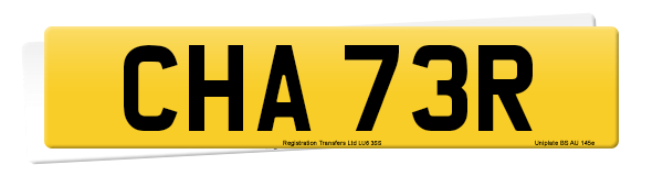 Registration number CHA 73R